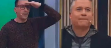 Mathías Brivio quiso responder a Santi Lesmes, pero su reacción fue tardía Santi Lesmes se burla EN VIVO de Mathías Brivio y Alianza Lima | VIDEO