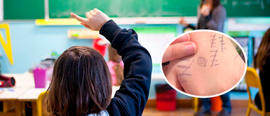 Su hijo regresó del colegio con marcas y quedó angustiado cuando le contó el significado: “Es desgarrador” Su hijo regresó del colegio con marcas y quedó angustiado cuando le contó el significado: “Es desgarrador”