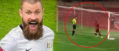 En Francia, un arquero imitó al 'bailarín australiano' Andrew Redmayne Le llegó el karma: arquero bailarín fue expulsado por querer distraer al rival en un penal