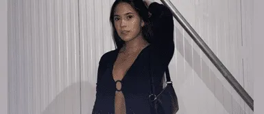 Gianella Marquina sella México con su seductora huella manteniendo la osadía de los cut outs en su piel Gianella Marquina sella México con su seductora huella manteniendo la osadía de los cut outs en su piel