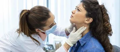 La tiroides, es una pequeña glándula ubicada debajo del cartílago tiroideo, conocido comúnmente como manzana de adán Día Mundial del Cáncer de Tiroides: Aprenda cómo detectarlo oportunamente