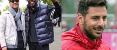 El 'bombardero de los Andes' recibe homenaje en Alemania. Christian Meier: El popular zorro está presente en la despedida a Claudio Pizarro