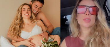 Rodrigo Cuba y Ale Venturo tuvieron problema vehicular. Rodrigo Cuba y Ale Venturo pasan inesperado momento durante embarazo