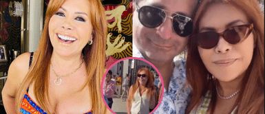 Magaly Medina disfruta de su paseo en España Magaly Medina se emociona al encontrarse con los cantantes de ‘Macarena’ en España