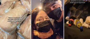 Joven peruana aprovecha el concierto de Maluma y hace su agosto vendiendo panes con pollo Joven peruana aprovecha el concierto de Maluma y hace su 'agosto' vendiendo panes con pollo