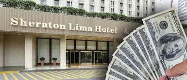 El hotel Sheraton ofrece habitaciones que pueden llegar a costar US$ 805. Hotel Sheraton: ¿Cuántos sueldos mínimos cuesta hospedarse en su habitación más cara?