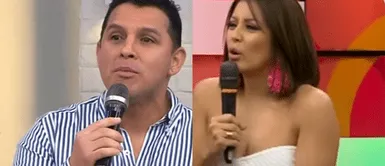 Karla Tarazona no quiere nada con Néstor Villanueva Karla Tarazona rechaza propuesta de beso con Néstor Villanueva: “No, gracias, paso” | VIDEO