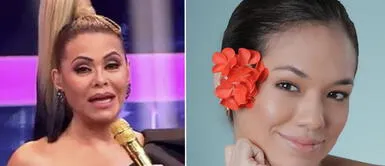 Jazmín Pinedo apoya a Gisela Valcárcel y promete ponerse un plátano Jazmín Pinedo defiende look estrambótico de Gisela Valcárcel