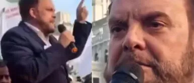 Gonzalo Alegría insultó a Juliana Oxenford públicamente Gonzalo Alegría insultó a Juliana Oxenford públicamente