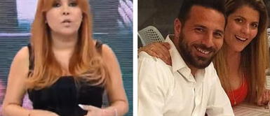 Magaly Medina habló de la situación sentimental de Claudio Pizarro y Karla Salcedo. Foto: captura ATV/ Instagram Claudio Pizarro Magaly Medina habló de la situación sentimental de Claudio Pizarro y Karla Salcedo. Foto: captura ATV/ Instagram Claudio Pizarro