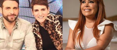 La popular 'Urraca' discrepó con Andrea Llosa por un tema de rating. Gigi Mitre a Magaly Medina: “Es más meritorio, hace rating grabado”