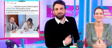 Rodrigo González y Gigi Mitre se burlan de Luciana Fuster tras denuncia archivada Rodrigo González y Gigi Mitre se burlan de Luciana Fuster tras denuncia archivada