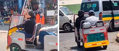 Peruanos circulan en singular vehículo y video estalla en TikTok Peruanos andan en singular vehículo y video estalla en TikTok: “Dejen grabar el Lamborghini”