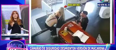 La modelo argentina está envuelta en un escándalo. La modelo argentina está envuelta en un escándalo.