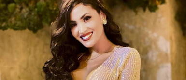 Michelle Soifer con vestido sofisticado Michelle Soifer esta busca del nuevo Daddy Yankee peruano