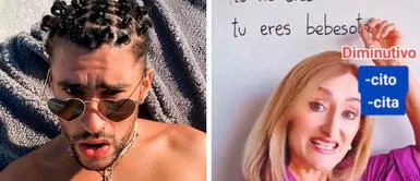 Profesora de lengua usa canción de Bad Bunny para dar clases Profesora de lengua usa canción de Bad Bunny para mostrar errores ortográficos | VIDEO