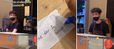 Viral: mujer se enamora de camarero, le pide su número y es rechazada épicamente Viral: mujer se enamora de camarero, le pide su número y es rechazada épicamente