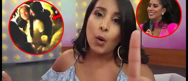 Kathy Sheen asegura que la más feliz con el ampay de Rodrigo Cuba es Melissa Paredes. KATHY SHEEN luego del video del “ampay” de RODRIGO CUBA: “¿La más feliz será MELISSA PAREDES?”