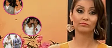 Karla Tarazona explica qué hizo con sus vestidos de novia Karla Tarazona responde qué hizo con sus vestidos de boda: “Lo utiliza como trapeadores”