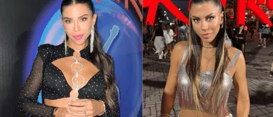 Alondra García Miró y la radiante era Y2K viene con la magia cargada del metalizado en un look chic Alondra García Miró viene con la impactante era Y2K y la magia cargada del metalizado en un look chic
