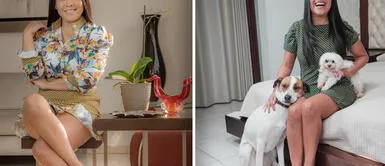 Tula Rodríguez traslada la potencia del print de cebra en un coqueto look con enterizo Tula Rodríguez traslada la potencia del print de cebra en un coqueto look con enterizo