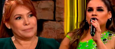 Giuliana Rengifo furiosa con Magaly Medina y la tilda de misógina y bruja Giuliana Rengifo responde con todo a Magaly Medina