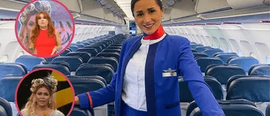 Vivian Baella reacciona ante enfrentamiento de conductoras Vivian Baella y su particular reacción hacia Gisela Valcárcel tras respuesta de Magaly Medina | FOTOS