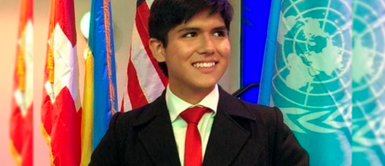 Estudiante de la UNI representó al Perú en evento de la ONU sobre sostenibilidad Estudiante de la UNI representó al Perú en evento de la ONU sobre sostenibilidad