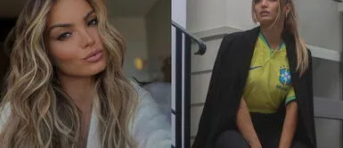 Carol Reali expone la esencia de Louis Vuitton en un elegantísimo outfit con blazer de cuero Carol Reali expone la esencia de Louis Vuitton en un elegantísimo outfit con blazer de cuero