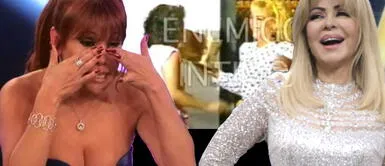 La vez que Gisela Valcárcel se burló de Magaly Medina al darle ticket de picatodo para recuerdo GISELA Valcárcel y la vez que se burló de Magaly Medina al entregarle de "recuerdo" el ticket del picatodo que ganó