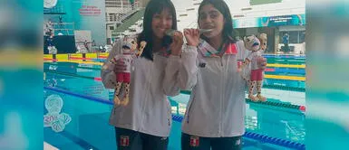 Las deportistas nadaron en la modalidad de sincronizado 3 metros Juegos Suramericanos: Ana Ricci y Mayté Salinas sumaron medalla de plata en clavados