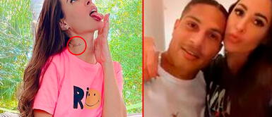 Paolo Guerrero y Ana Paula están má felices que nunca Ana Paula Consorte y su 'prueba de amor' por Guerrero: se tatuó el nombre de Paolo en el cuello