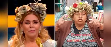 Señora muestra su sombrero de nido de pájaro y defiende a Magaly Medina: "No se metan con ella" Señora muestra su sombrero de nido de pájaro y defiende a Magaly Medina: "No se metan con ella"