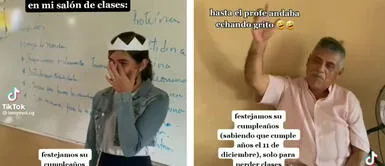 Estudiantes celebran cumpleaños falso solo para perder clases TikTok Viral: estudiantes celebran cumpleaños falso para perder clases
