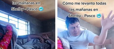 Ciudadano de Pasco muestra la cantidad de frazadas que usa para no pasar frío en las noches Ciudadano de Pasco muestra la cantidad de frazadas que usa para no pasar frío en las noches | VIDEO