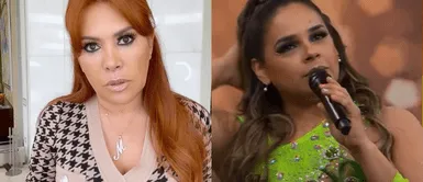 Magaly Medina asegura no poner calificativos MAGALY niega poner calificativos a GIULIANA RENGIFO: “Acá no señalamos con el dedo a nadie”