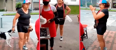 Vendedoras de arepas fueron víctimas de mujer que arrojó excremento de perro en su lugar de trabajo Vendedoras de arepas fueron víctimas de mujer que arrojó excremento de perro en su puesto de trabajo