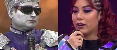 Robotina fue el refuerzo de Robotín en "El gran show". Foto: composición LR/captura de América TV Robotina fue el refuerzo de Robotín en "El gran show". Foto: composición LR/captura de América TV