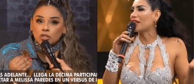 Giuliana Rengifo y Leysi Suárez protagonizan discusión Giuliana Rengifo a Leysi Suárez EN VIVO: “No somos amigas, solo colegas”