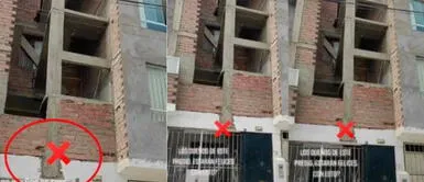 Contrata albañiles inexpertos para ahorrar dinero y ellos le construyen una columna flotante Contrata albañiles inexpertos para ahorrar dinero y ellos le construyen una columna 'flotante'