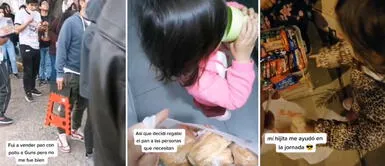 Fue a vender pan con pollo al concierto de Guns N'Roses, no le fue bien y los regala a los más necesitados Fue a vender pan con pollo al concierto de Guns N'Roses, no le fue bien y los regala a los más necesitados