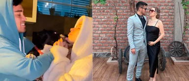 Rodrigo Cuba y Ale Venturo se muestran felices en las redes. Rodrigo Cuba luce contento al lado de Ale Venturo y su perrita Kala