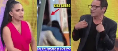 Kike Suero y su novia Vicky Torero. Foto: Composición LR / Capturas de ATV Kike Suero y su novia Vicky Torero. Foto: Composición LR / Capturas de ATV