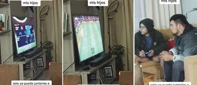 TikTok Viral: hombre va a visitar a sus hijos y termina jugando play con la nueva pareja de su ex TikTok Viral: hombre va a visitar a sus hijos y termina jugando play con la nueva pareja de su ex