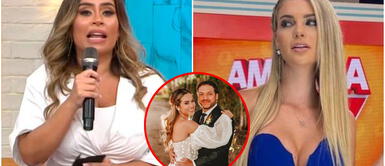 Ethel Pozo se enoja con Brunella Horna cuando cuestionó el viaje de su esposo Julián Alexander con Christian Domínguez. Ethel Pozo se molesta con Brunella Horna tras cuestionar el viaje de Julián con Christian Domínguez: “Ustedes me quieren meter cizaña”