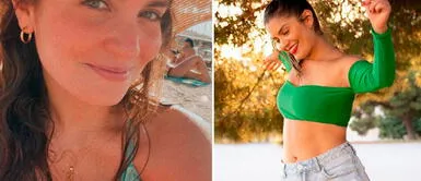 Nataniel Sánchez causa sensación con un sensual bikini bicolor en majestuosa playa española Nataniel Sánchez causa sensación con un sensual bikini bicolor en majestuosa playa española