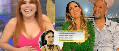 Magaly Medina se burla de la lista de novios de Tilsa Lozano y Jackson Mora. MAGALY revela la LISTA DE NOVIOS de TILSA Lozano y JACKSON Mora que va DESDE los 7 SOLES | VIDEO