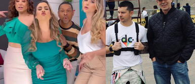 Conductora de 'América Hoy' criticaron expresiones del papá de Mario Hart. Conductora de 'América Hoy' criticaron expresiones del papá de Mario Hart.