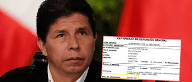 Pedro Castillo figuró como “decapitado” en registros de defunciones del Reniec Pedro Castillo aparece como “decapitado” en registros de defunciones del Reniec