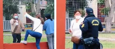 Madre burla cerco y salva a su hija de perderse examen de admisión de UNMSM Madre burla cerco y salva a su hija de perderse examen de admisión de UNMSM | VIDEO